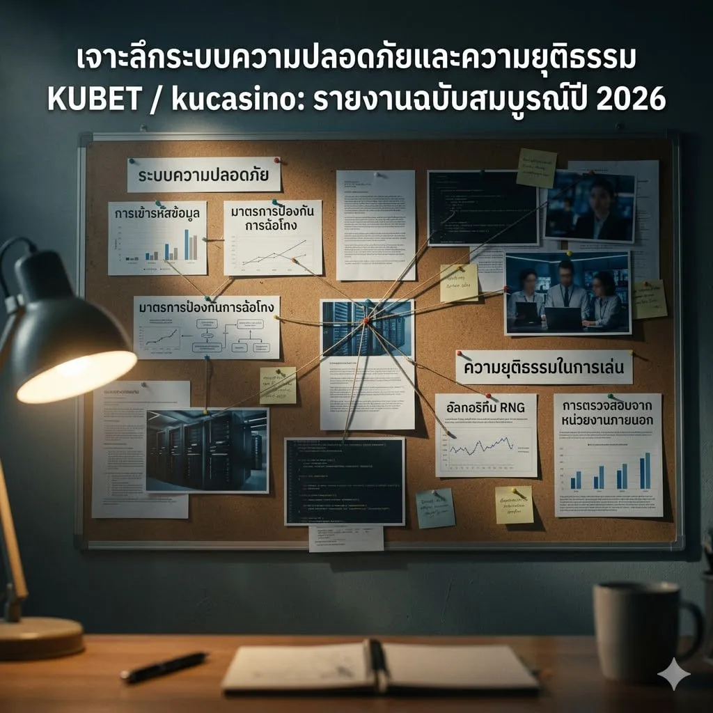เจาะลึกระบบความปลอดภัยและความยุติธรรม KUBET / kucasino: รายงานฉบับสมบูรณ์ปี 2026