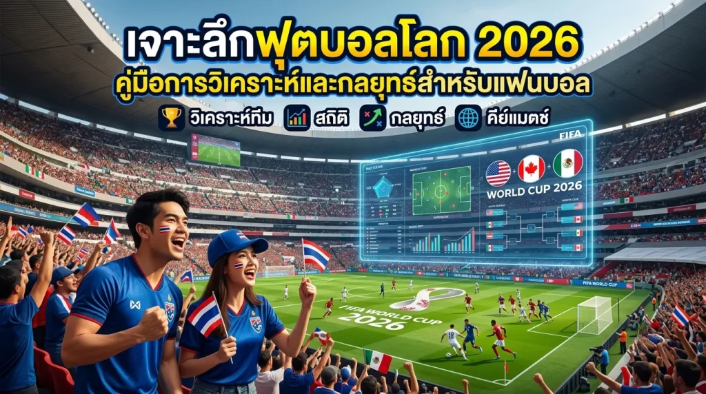 เจาะลึกฟุตบอลโลก 2026: คู่มือการวิเคราะห์และกลยุทธ์สำหรับแฟนบอล