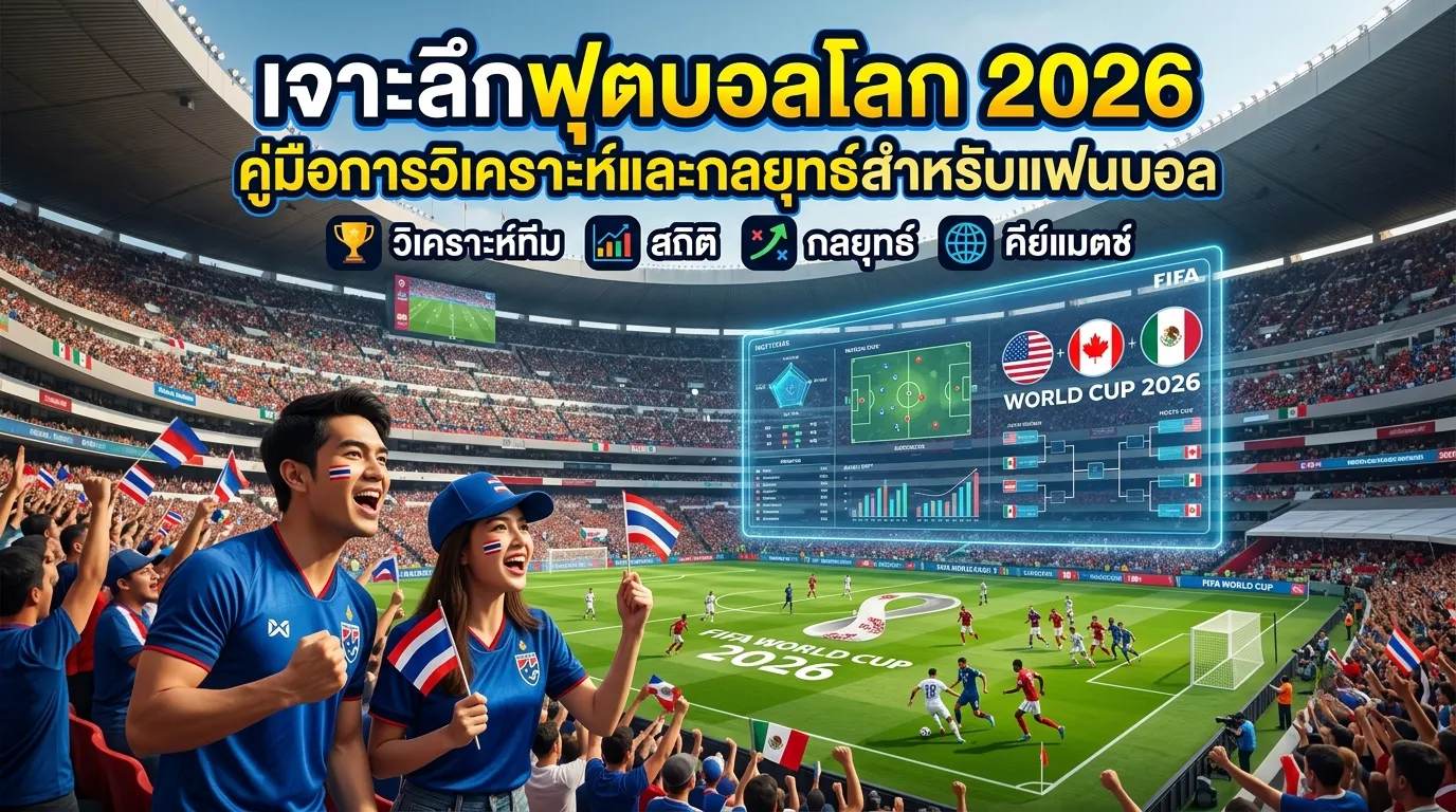 เจาะลึกฟุตบอลโลก 2026: คู่มือการวิเคราะห์และกลยุทธ์สำหรับแฟนบอล